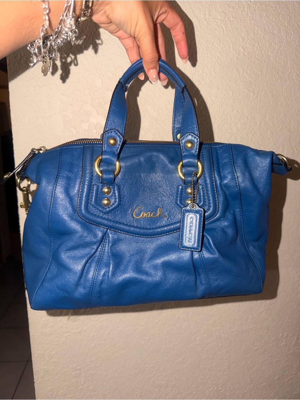 Y2K Coach Ashley Leather Satchel
